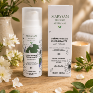 Crème visage énergisante bio