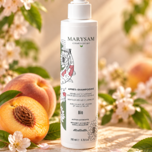 Après-shampooing démêlant & lissant bio – 200 ml