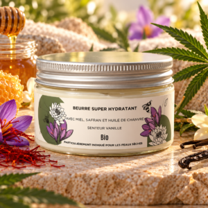 Beurre/crème pour le corps super hydratant bio