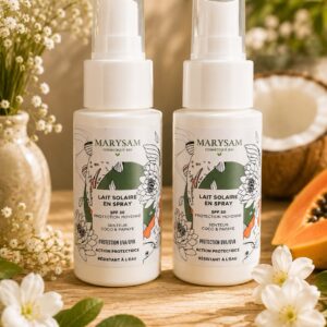 Lait solaire en spray spf 30 - coco & papaye